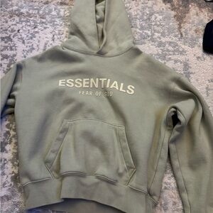 Youth Essentials Gray Hoodie